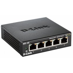 D-Link DGS-105 Non-géré L2 Gigabit Ethernet (10/100/1000) Noir