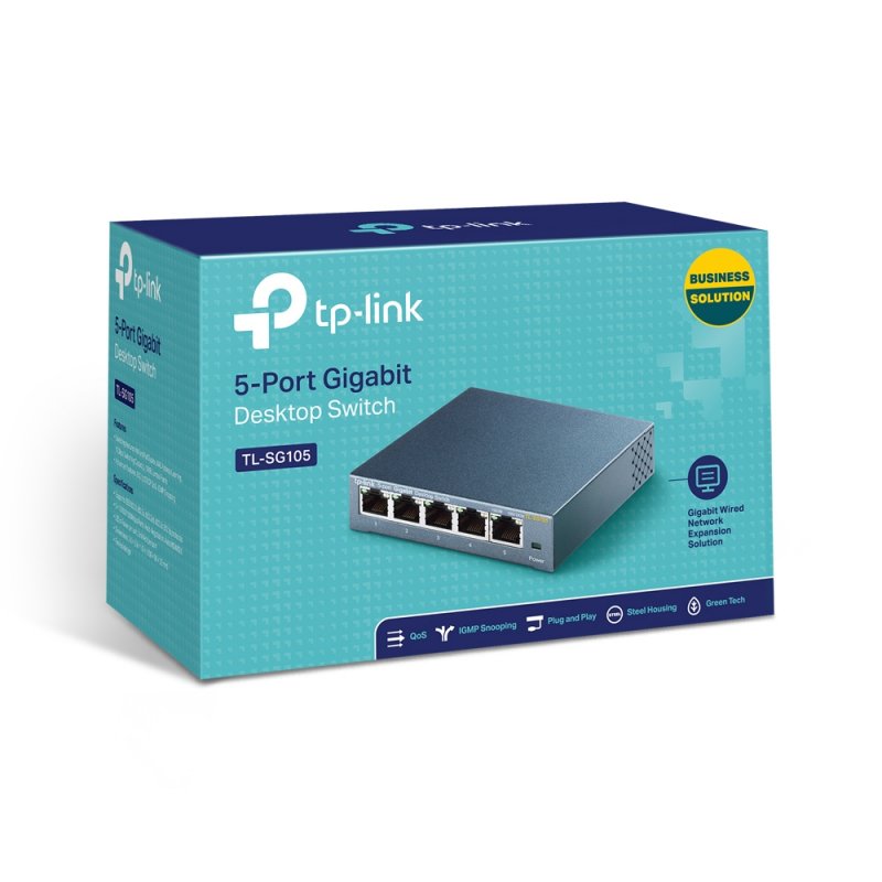 TP-Link 5-Port 10/100/1000Mbps Desktop Network Switch