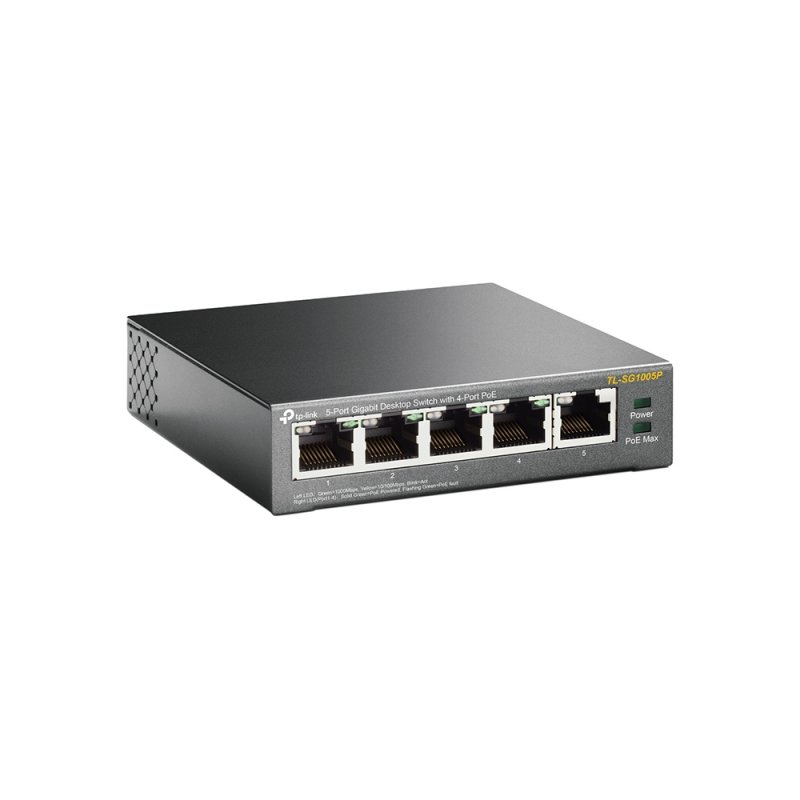 TP-Link compatible TL-SG1005P - Switch - 5 Anschlüsse - nicht verwaltet