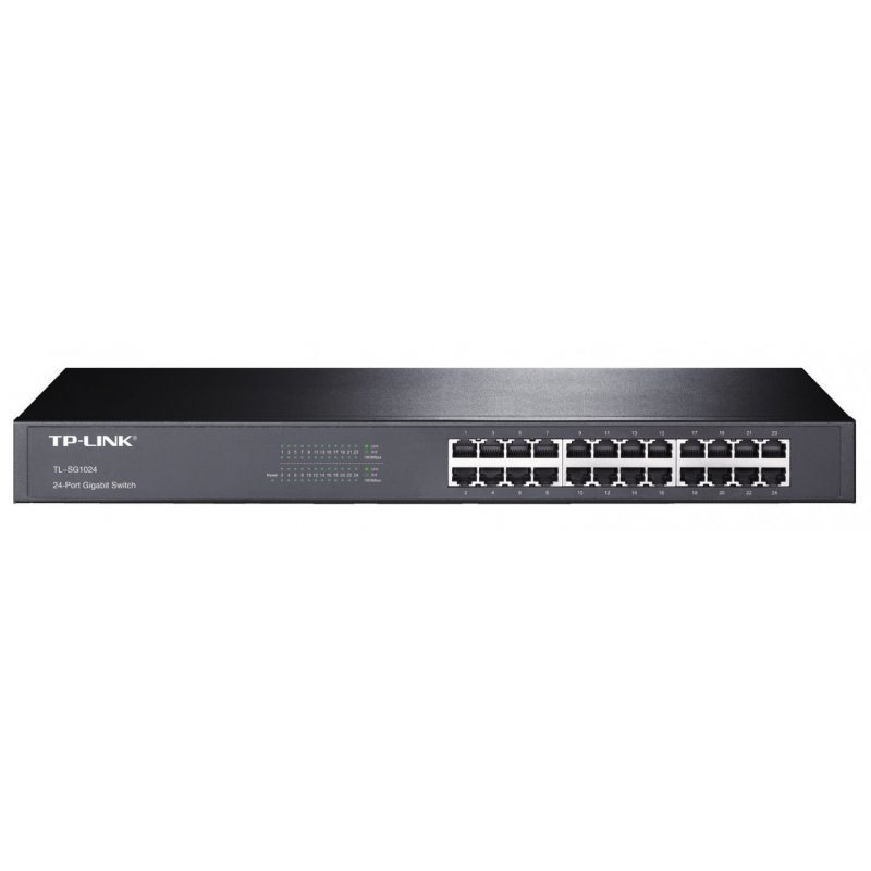 Switch réseau ethernet Gigabit TP-Link compatible SG1024 - 24 ports rackable