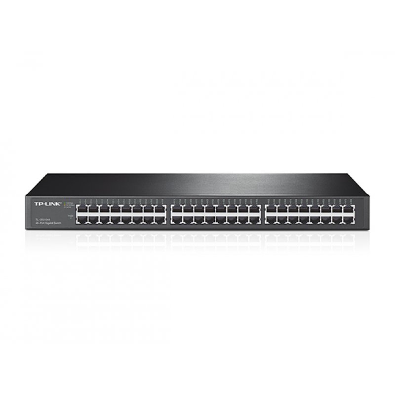 TP-Link TL-SG1048 Unmanaged Gigabit Ethernet (10/100/1000) 1U Black
