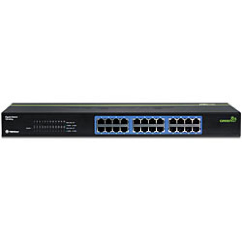 Trendnet TEG-S24G network switch Unmanaged Black