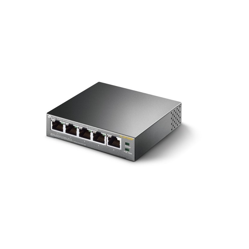 TP-Link 5-Port 10/100Mbps Desktop PoE Switch with 4-Port