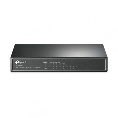 Switch réseau ethernet TP-Link compatible SF1008P (PoE) - 8 ports (Métal)