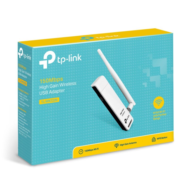 TP-Link TL-WN722N carte réseau WLAN 150 Mbit/s