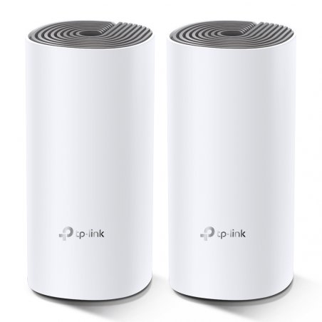 Système WiFi Mesh TP-Link compatible Deco E4 AC1200 (2 pièces)