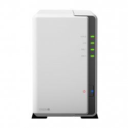 Synology DiskStation DS220j NAS Mini Tower Ethernet/LAN Blanc RTD1296