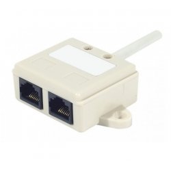 Doubleur RJ45 M - F/F (éclateur de paire)
