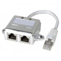 CUC Exertis Connect 901852 network splitter Silver, White