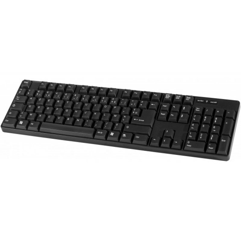 Dacomex 225104 keyboard USB AZERTY French Black
