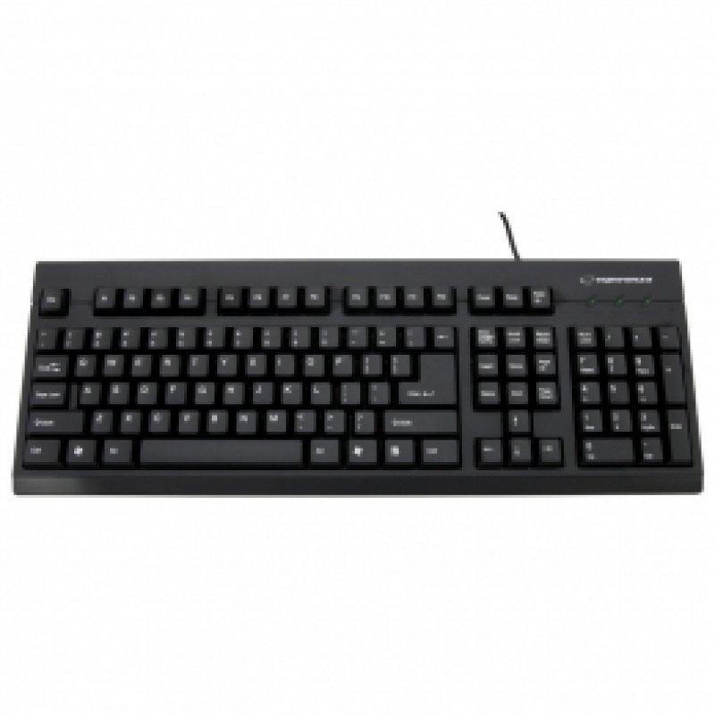 Clavier Esperanza compatible Titanum TK101 USB (Qwerty) (Noir)