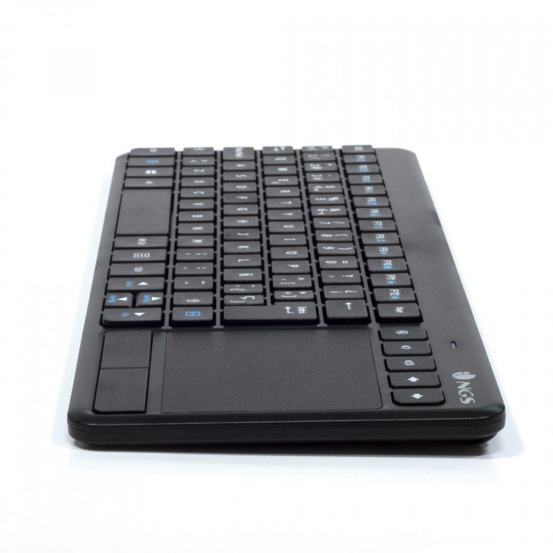 NGS TV Warrior, QWERTY, ES keyboard RF Wireless Spanish Black