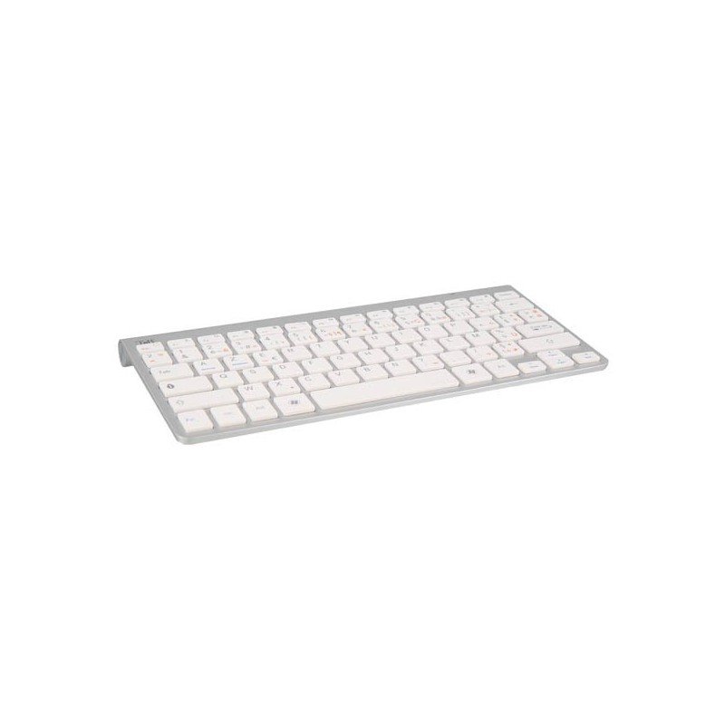 Clavier sans fil Bluetooth T'nB compatible K-Blue (Argent/Blanc)