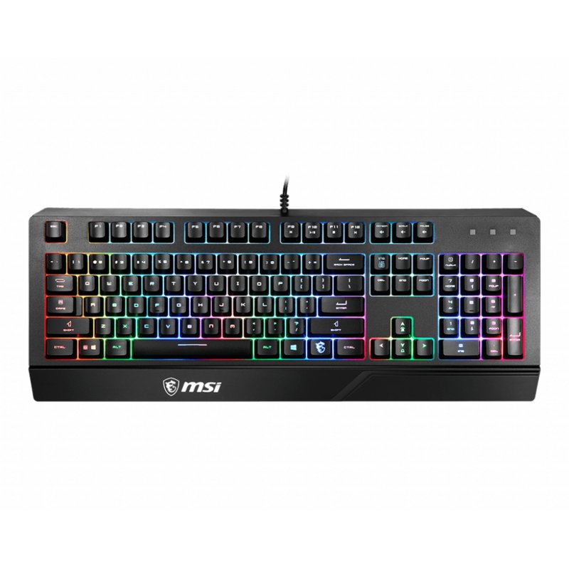 Clavier Gamer MSI compatible Vigor GK20 RGB (Noir)