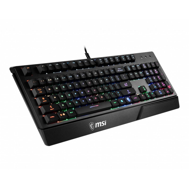 MSI Vigor GK20 clavier USB AZERTY Français Noir