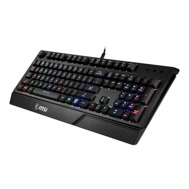 MSI Vigor GK20 clavier USB AZERTY Français Noir