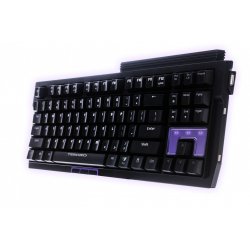 Clavier Gamer mécanique (Kailh Blue) Tesoro compatible Tizona USB (Noir)