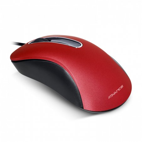 Souris filaire Advance compatible Shape 3D (Rouge)