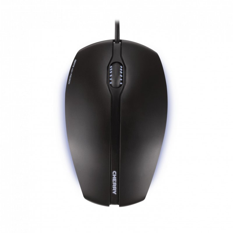 CHERRY GENTIX CORDED ILLUMINATED MOUSE, Souris rétroéclairée, noir, USB