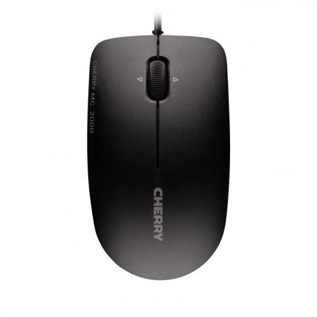 CHERRY MC 2000 Corded Mouse with Tilt Wheel, Black, USB