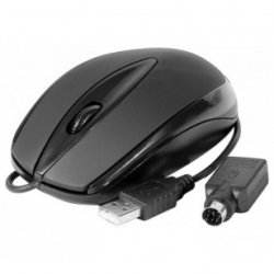 Hypertec 225113-HY mouse Ambidextrous USB Type-A + PS/2 Optical 800 DPI