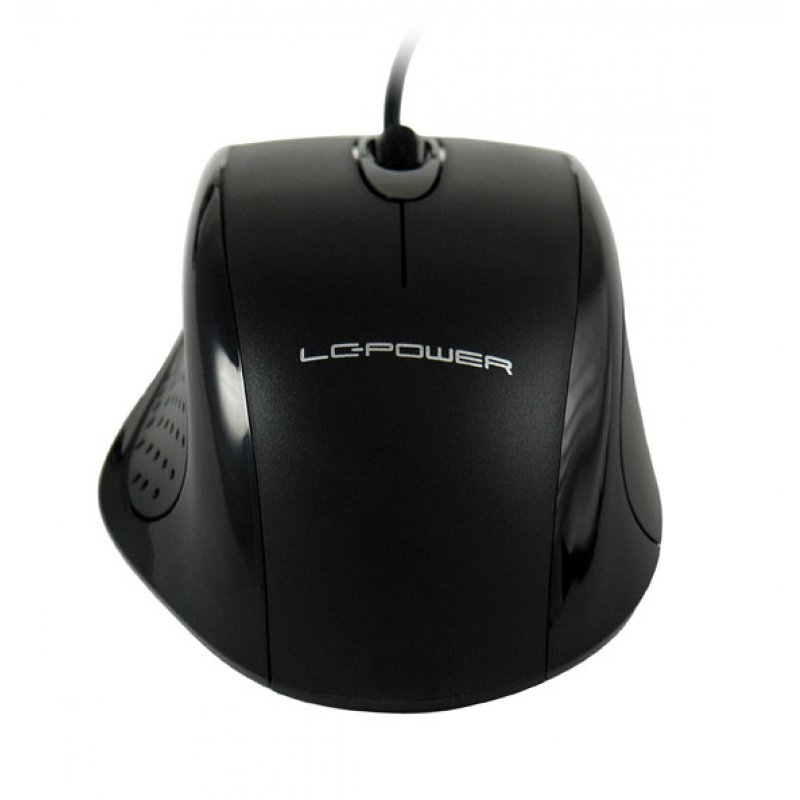 LC Power compatible M710B - Maus - USB - Schwarz