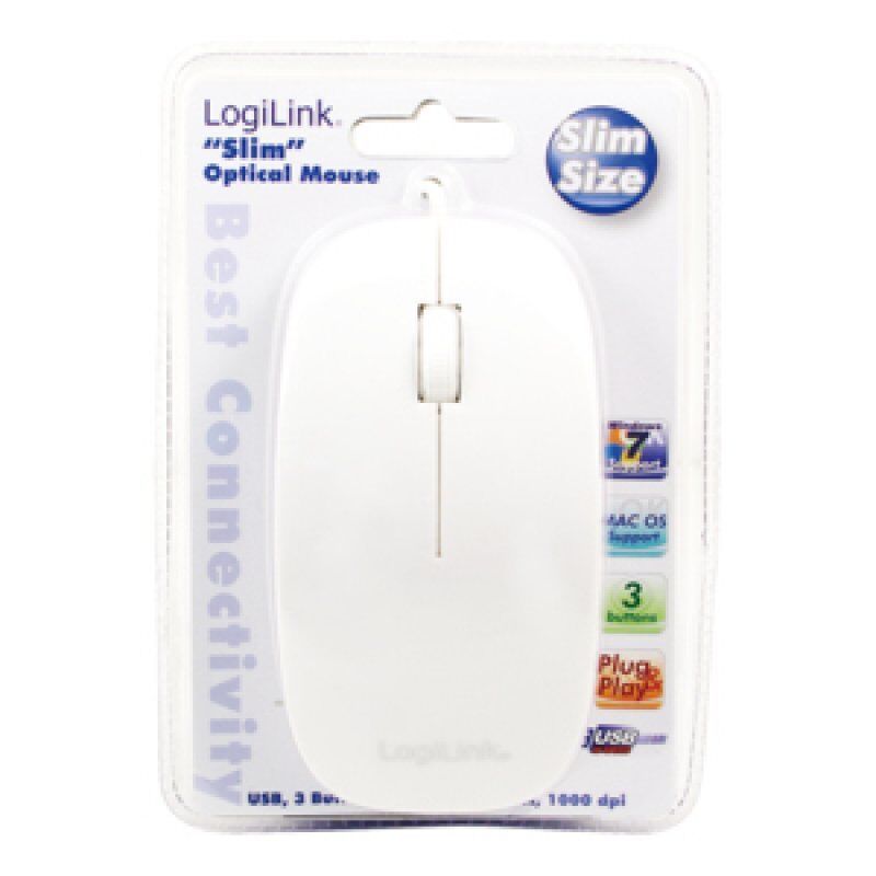 LogiLink ID0062 souris USB Type-A Optique 1000 DPI