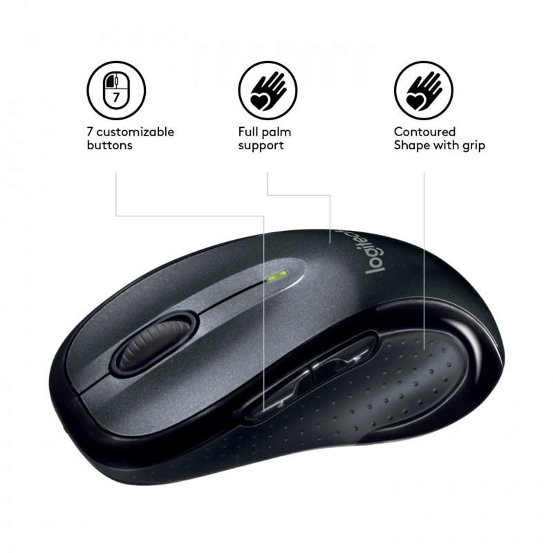 Logitech M510 mouse RF Wireless Laser
