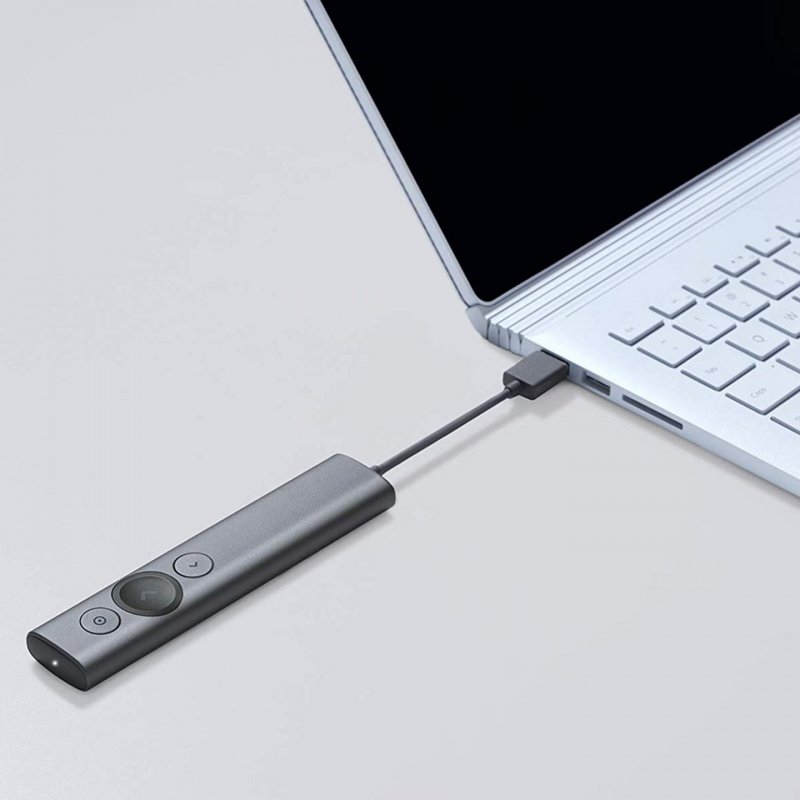 Logitech Spotlight télécommande Bluetooth/RF Gris