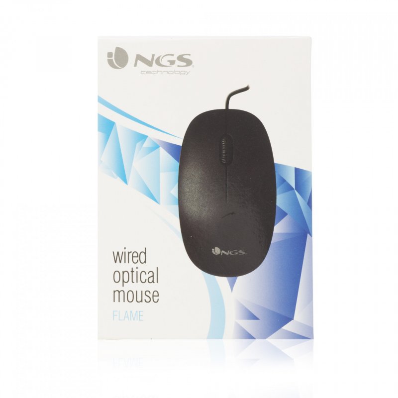 NGS Flame souris Droitier USB Type-A Optique 1000 DPI