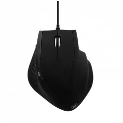 Souris filaire ergonomique T'nB compatible Ergo pour droitier (Noir)