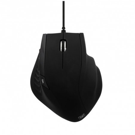 Souris filaire ergonomique T'nB compatible Ergo pour droitier (Noir)