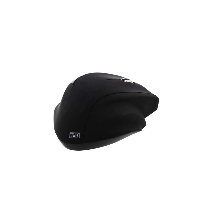 Souris sans fil ergonomique T'nB compatible Ergo pour droitier (Noir)