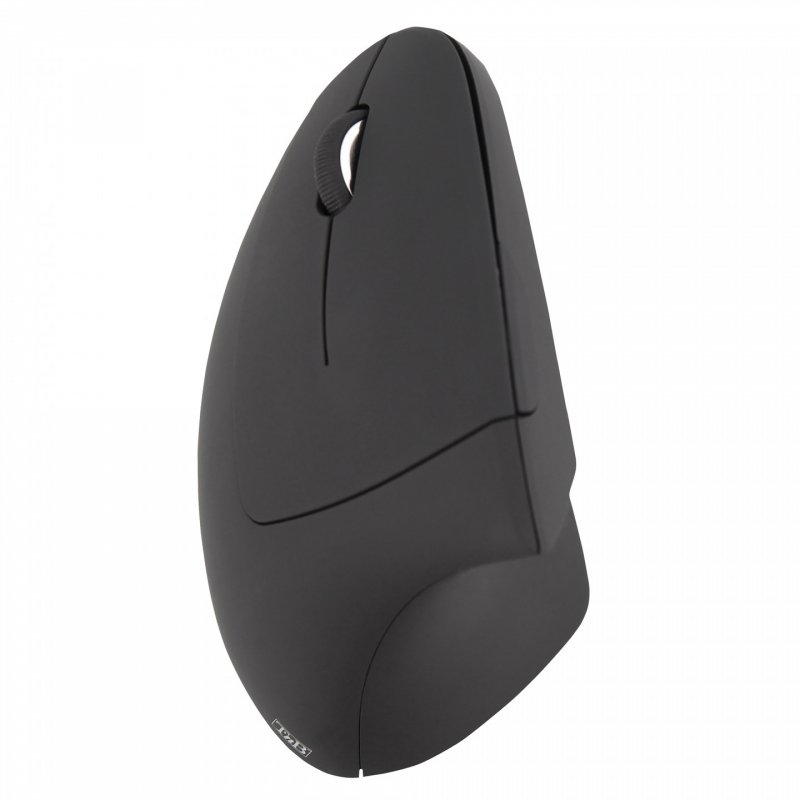 Souris sans fil T'nB compatible Ergo verticale pour gaucher (Noir)