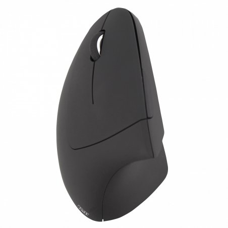 Souris sans fil T'nB compatible Ergo verticale pour gaucher (Noir)