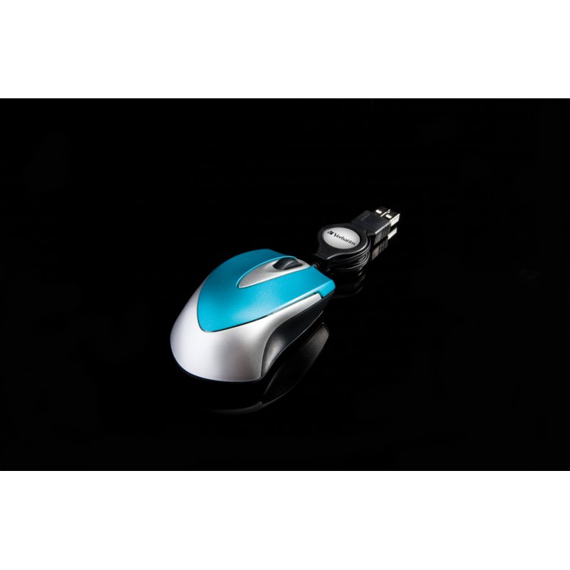 Verbatim Go Mini mouse Ambidextrous USB Type-A Optical 1000 DPI