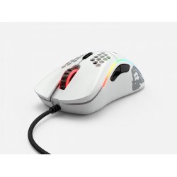 Glorious PC Gaming Race compatible Model D Gaming-Maus - weiß, matt