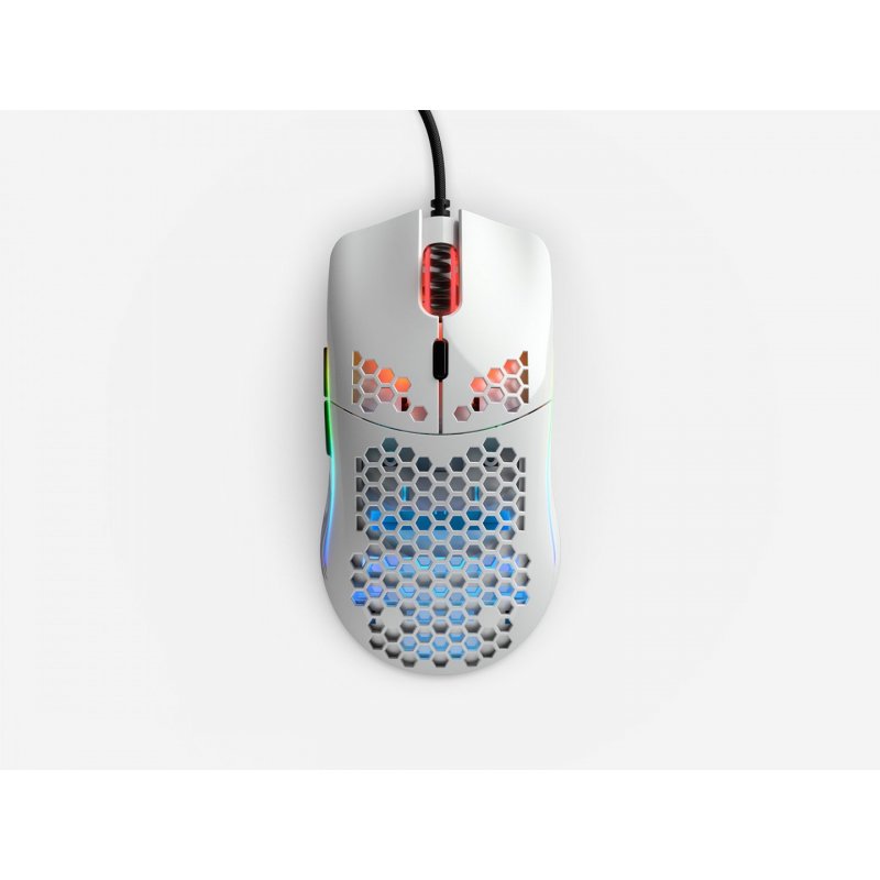 Souris Glorious PC Gaming Race compatible Model O Blanc Brillant