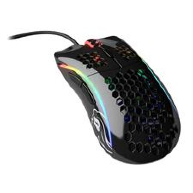 Souris filaire Gamer Glorious PC Gaming Race compatible Model D RGB (Noir Brillant)