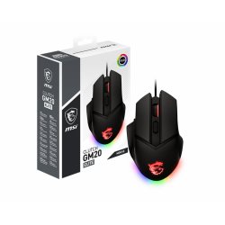 MSI Clutch GM20 Elite souris Droitier USB Type-A Optique 6400 DPI