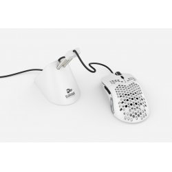 Organisateur de câble de souris Glorious PC Gaming Race compatible Bungee (Blanc)