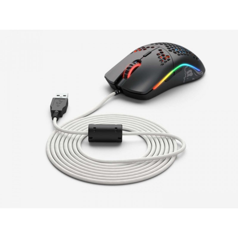 Glorious PC Gaming Race compatible Ascended Cable V2 - Arctic White