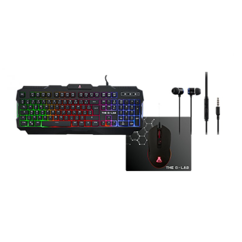 The G-Lab compatible Combo Helium - Pack Gaming PC - Packs Gaming