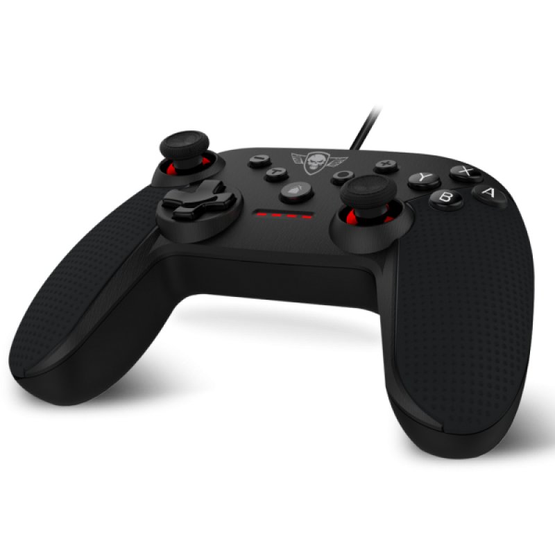 Spirit of Gamer SOG-WGPS accessoire de jeux vidéo Noir Manette de jeu Analogique/Numérique Nintendo Switch