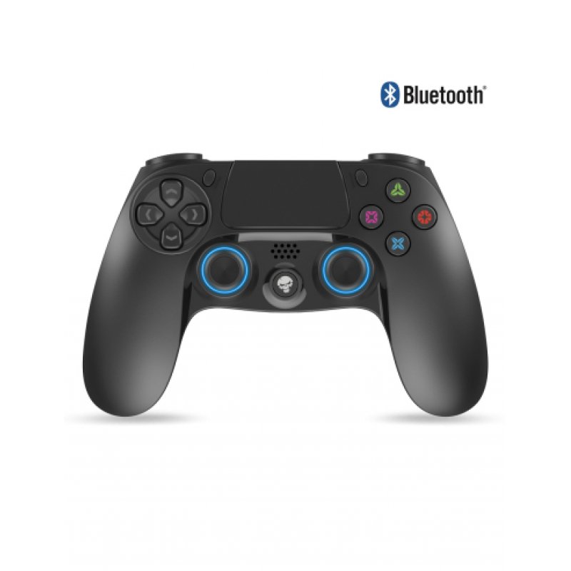 Manette de jeu sans fil Bluetooth Spirit of Gamer compatible PGP Pro Gaming pour PS4 (Noir)