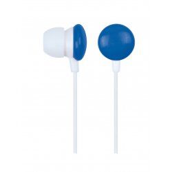 Gembird MHP-EP-001-B headphones/headset Wired In-ear Music Blue, White
