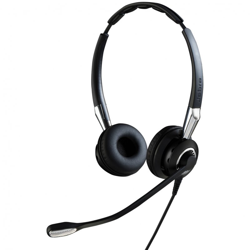 Casque Micro Jabra compatible Biz 2400 II QD Duo NC (Noir)