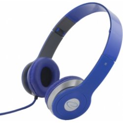 Casque Esperanza compatible Techno EH145B avec Contrôle du Volume (Bleu)