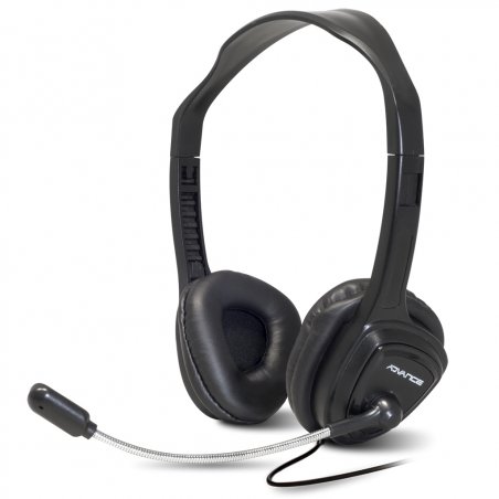 ADVANCE MIC-S765 headphones/headset Wired Head-band Office/Call center Black
