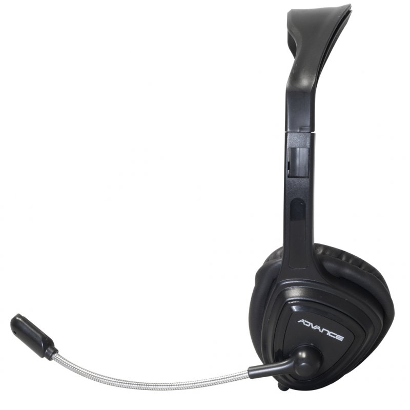 ADVANCE MIC-S765 headphones/headset Wired Head-band Office/Call center Black